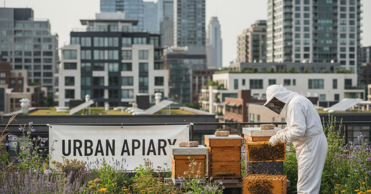L’apiculture urbaine : quand les abeilles investissent nos villes